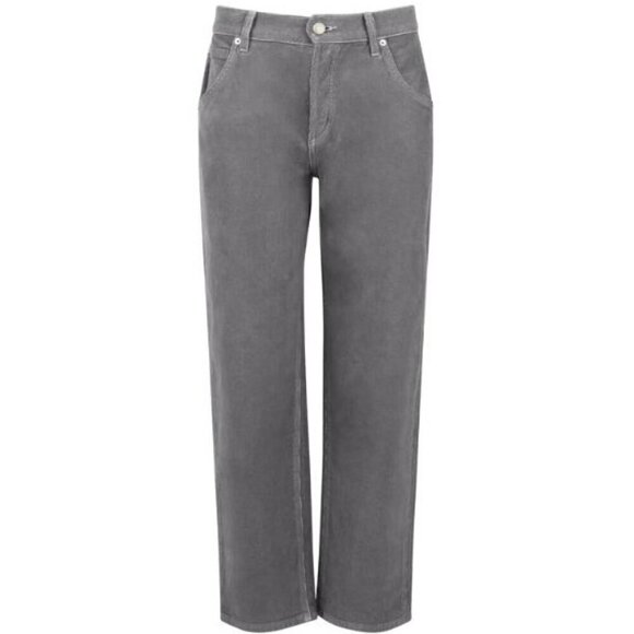 Daily Blue NEW Grey Corduroy Boost Straight Leg Jean Women's Size 27 Button Fly - Picture 1 of 11